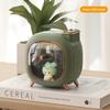 Cartoon Puppen Ultraschall Luftbefeuchter 500ML Großes Fassungsvermögen Aroma Ätherisches Öl Diffusor USB Bunte Atmende Nachtlichter