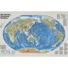 Decorative Hanging Picture-National Geographic Map of North America for Classroom,Student,Home Decoration,Wall Decor,Travel Supplies