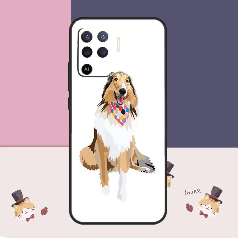 

Cartoon Border Collie Case For Oppo A77 A17 A57 A40 A78 A54 A74 A94 A76 A16 A96 A18 A60 A80 A38 A58 A98 A15 A5 Pro OPPO A78 5G