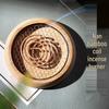 Newcomer 0.3 High-End Sandalwood and Bamboo Incense Burner with Auspicious Cloud Design