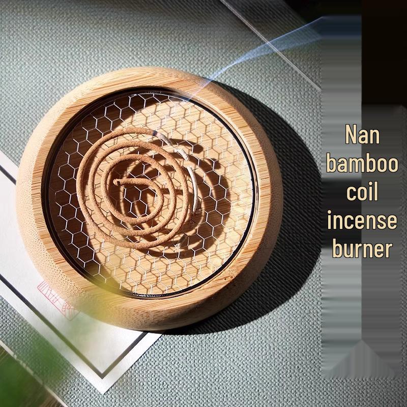 Newcomer 0.3 High-End Sandalwood and Bamboo Incense Burner with Auspicious Cloud Design