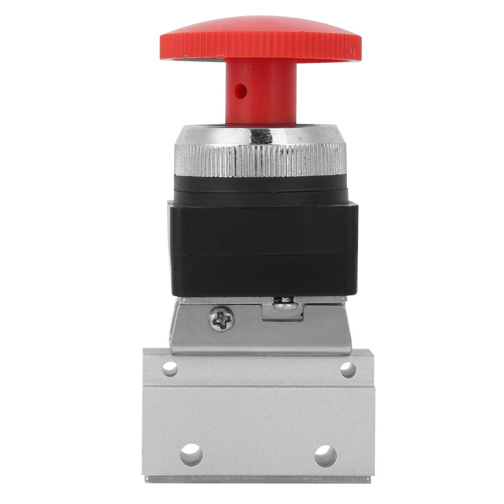 MOV 03EB G1 8 Thread MOV Mushroom Button Mechanical Valve 2 Way Air Mechanical Valve