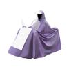 Extended Thickened One Piece Motorcycle Rain Poncho for Electric Scooter Dual Rider Outdoor Riding Waterproof Cover