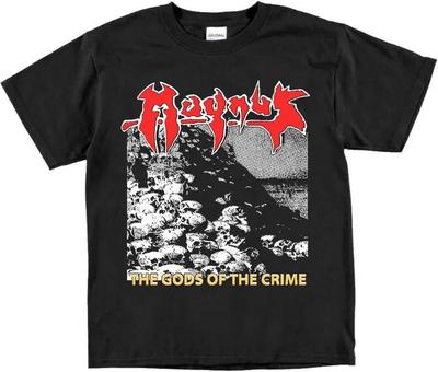 Magnus The Gods Of The Crime T-shirt Death Thrash Metal Vintage Overkill Autopsy