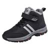 Winter Velvet Outdoor High-top Cotton Shoes Sports Shoes Warm Couple Snow Boots Large Size Round Head Women's Walking Shoes Batch