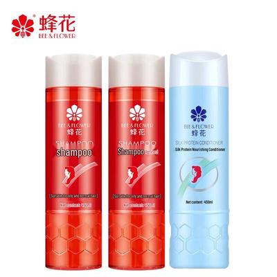 Bee Flower Shampoo & Silk Protein Conditioner Set