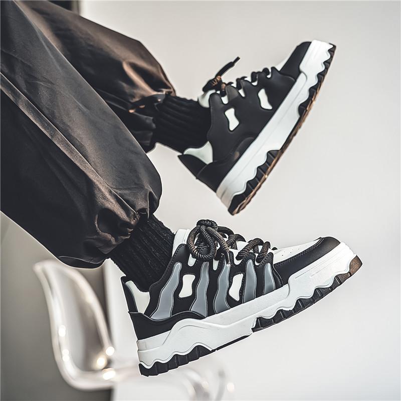 39-45 Fashion White Classic Sneakers Men Shoes Tenis Masculino Platform Board Shoes for Boy Luxus Designer Shoes Free Shipping