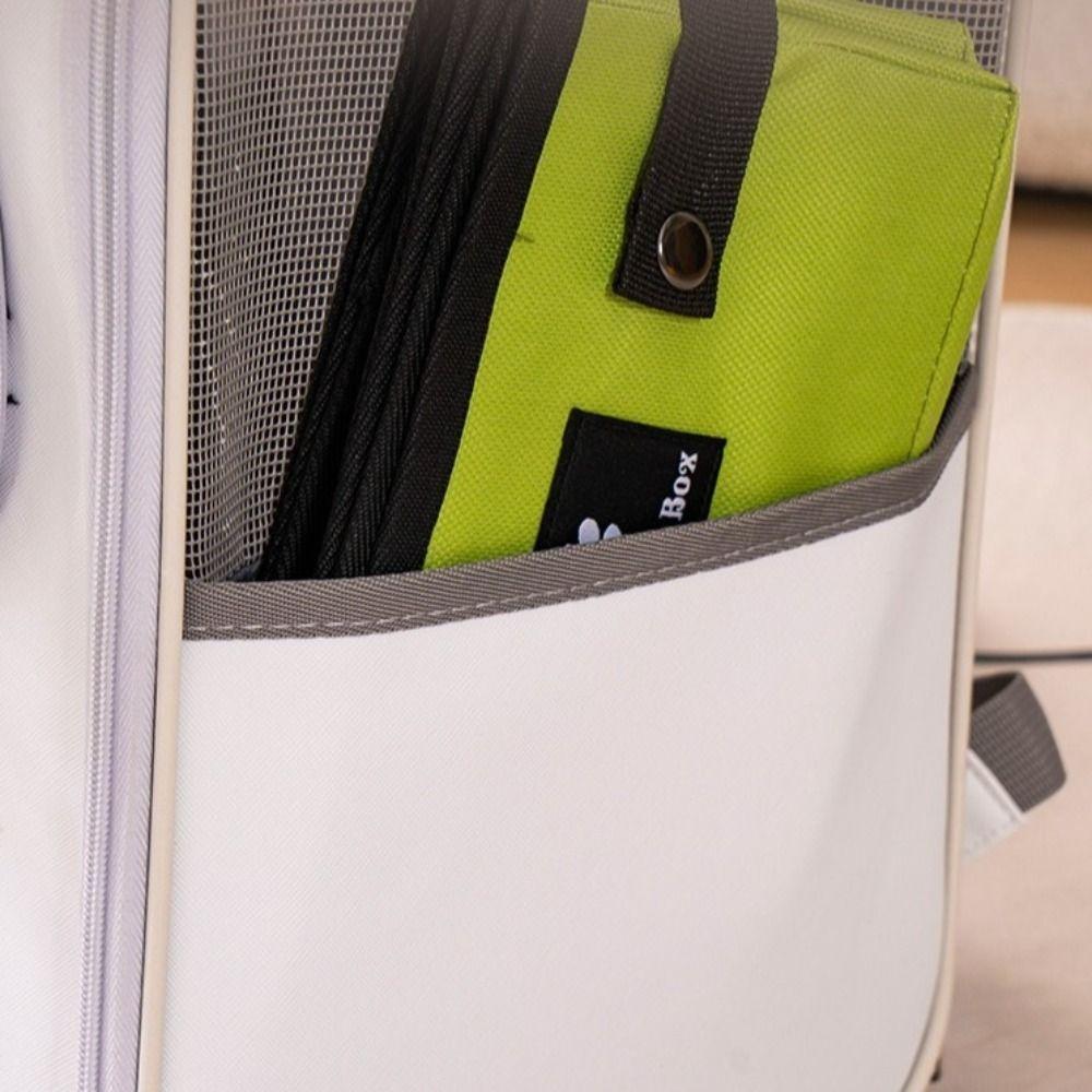 Easy To Clean Waterproof Portable Cat Litter Box Folding Oxford Cat Toilet Tray Reusable Pet Garbage Bin for Cats and Dogs