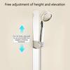 Universal Magnetic Shower Holder Adjustable Rail Slide Bar Wall Mounted Adjustable Shower Rack Easy to Install