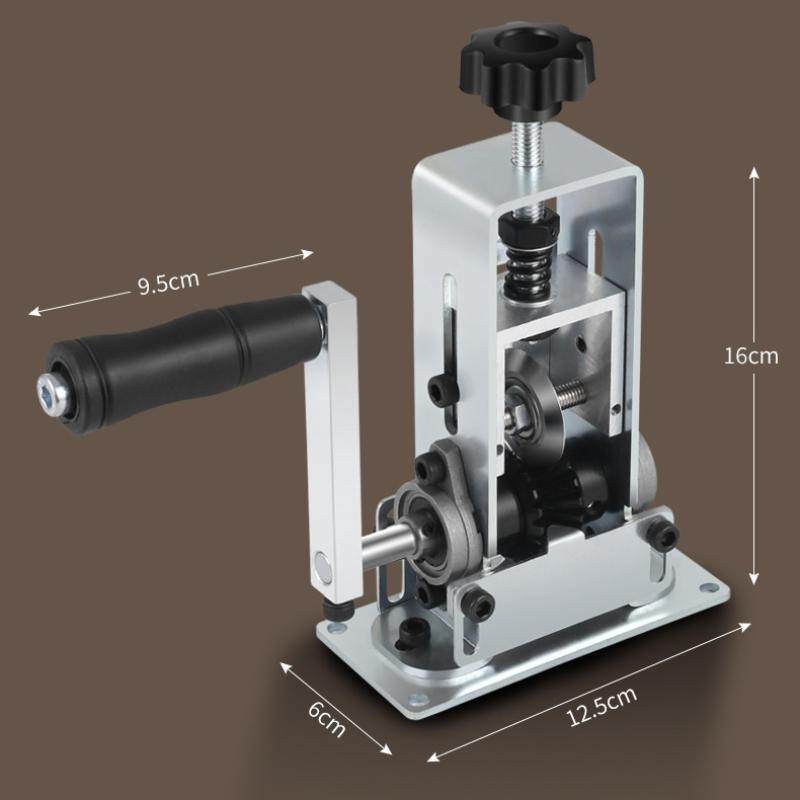 Portable Wire Stripper Manual Wire Stripping Tool 1-25Mm Cable Electric Peeling Machine With Hand Crank Hand Electric Drill