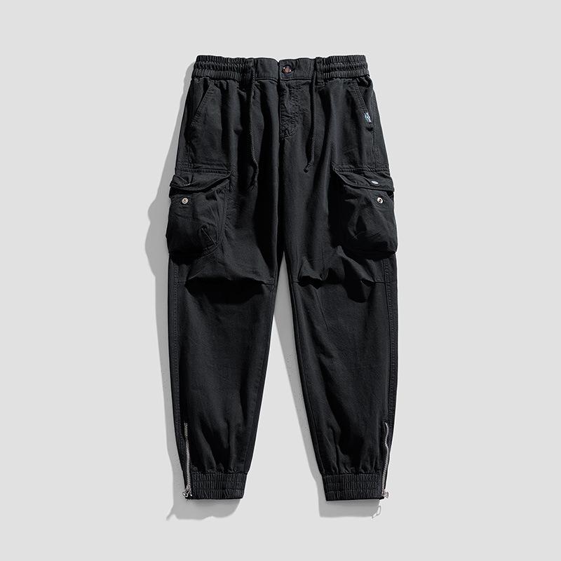 

Мужской комбинезон функциональные ветрозащитные брюки мужские синие прямые повседневные брюки мужской высококлассный модный бренд хулиганский красивый 38 чёрный