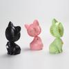 Battery-Powered Cute Cat Handheld Fan, Portable ABS Electric Fan.