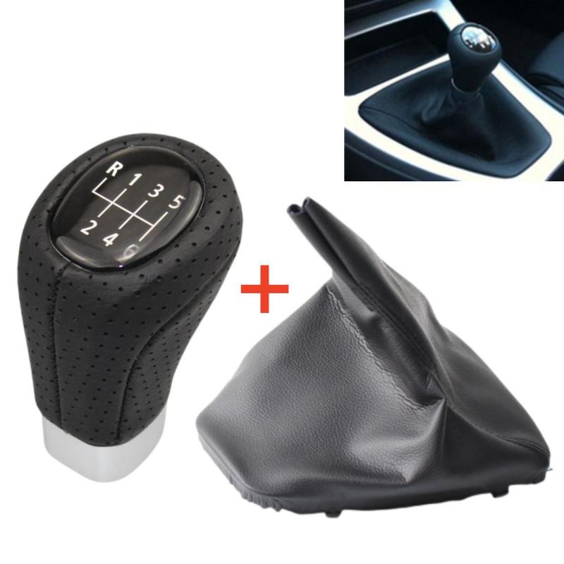 Manuell 5/6-trinns girspakknapp Håndball Gamasjekappe For BMW 3-serie E90 E91 E92 E93 (2005-2012) Tilbehør til bilstyling