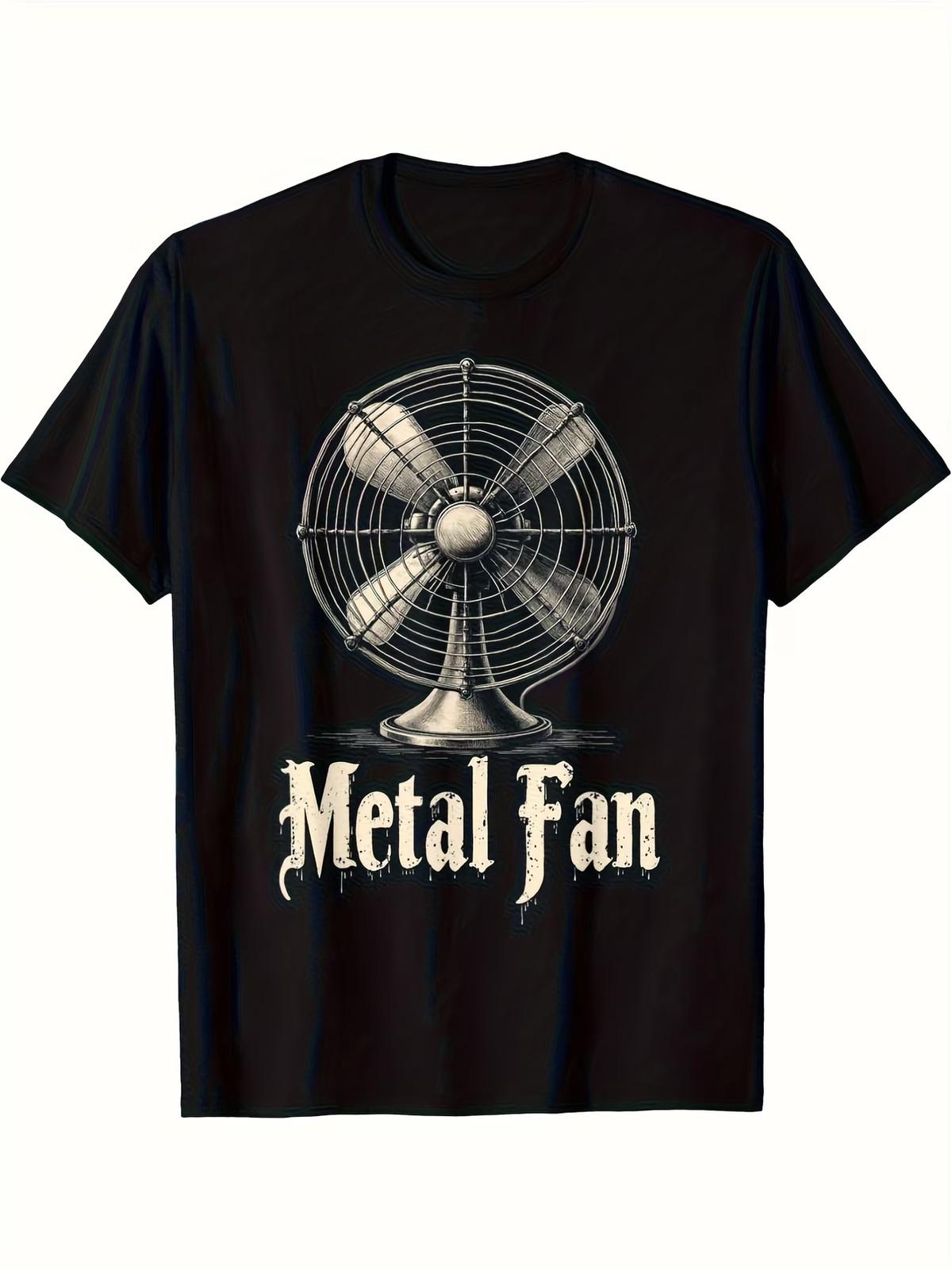 Men S And Unisex Vintage Fan Graphic T-Shirt - Black Heavy Metal Tee Featuring a S разноцветный