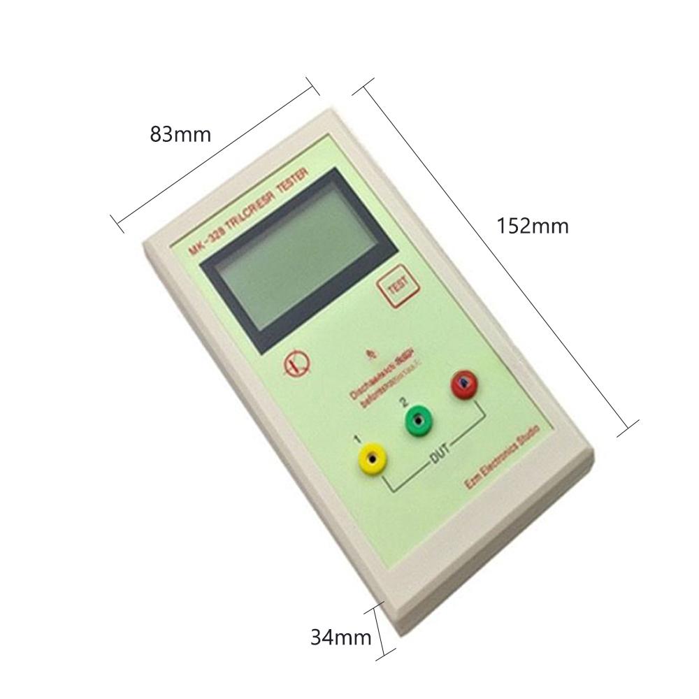 MK328 Portable LCD Display Capacitance and Resistance Tester Multifunctional Transistor Tester ESR