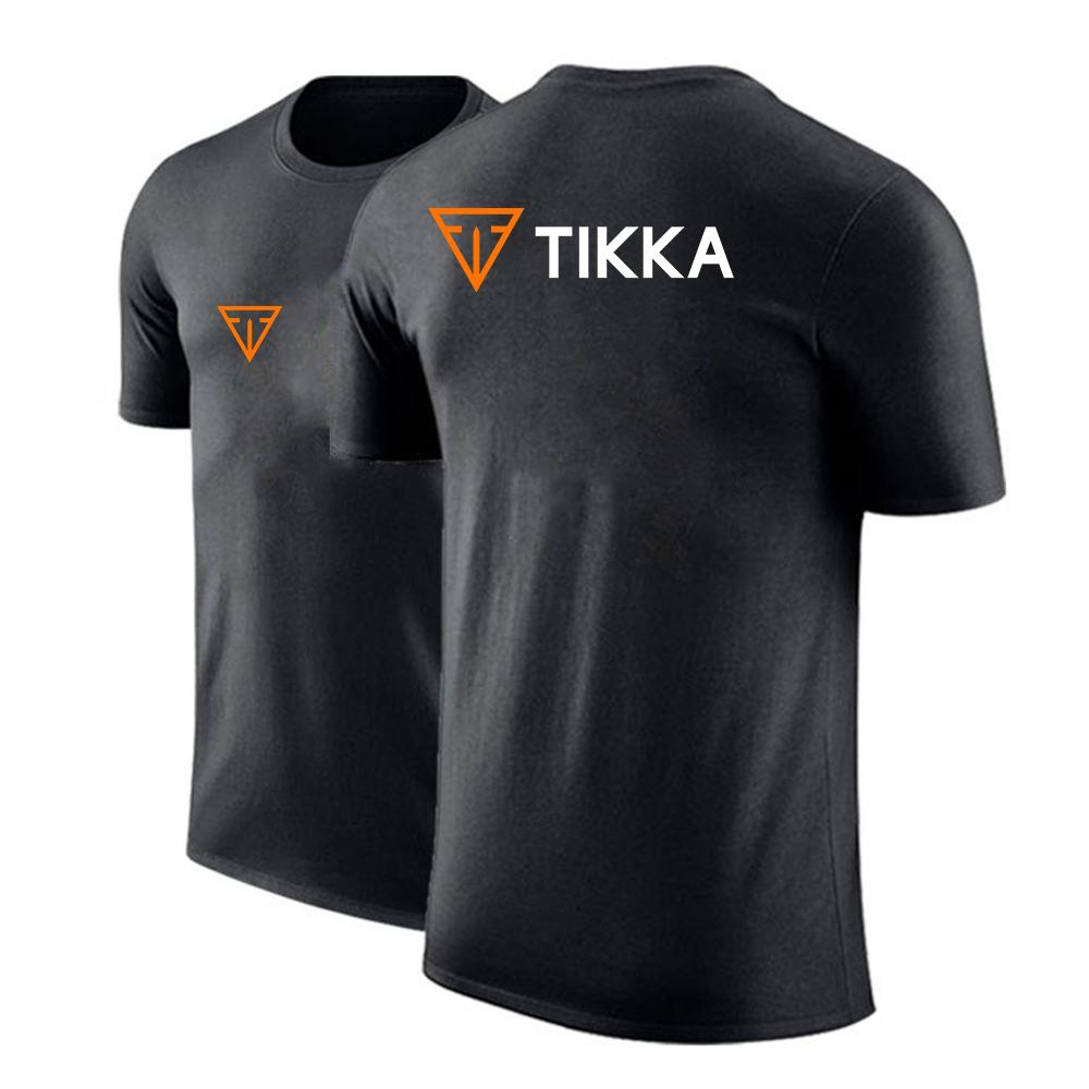 Tikka By Sako Finlandia Logo Armi da Fuoco 2022 Unisex Nuove Magliette Casual Estive Sportive a Maniche Corte Harajuku Top Comodi