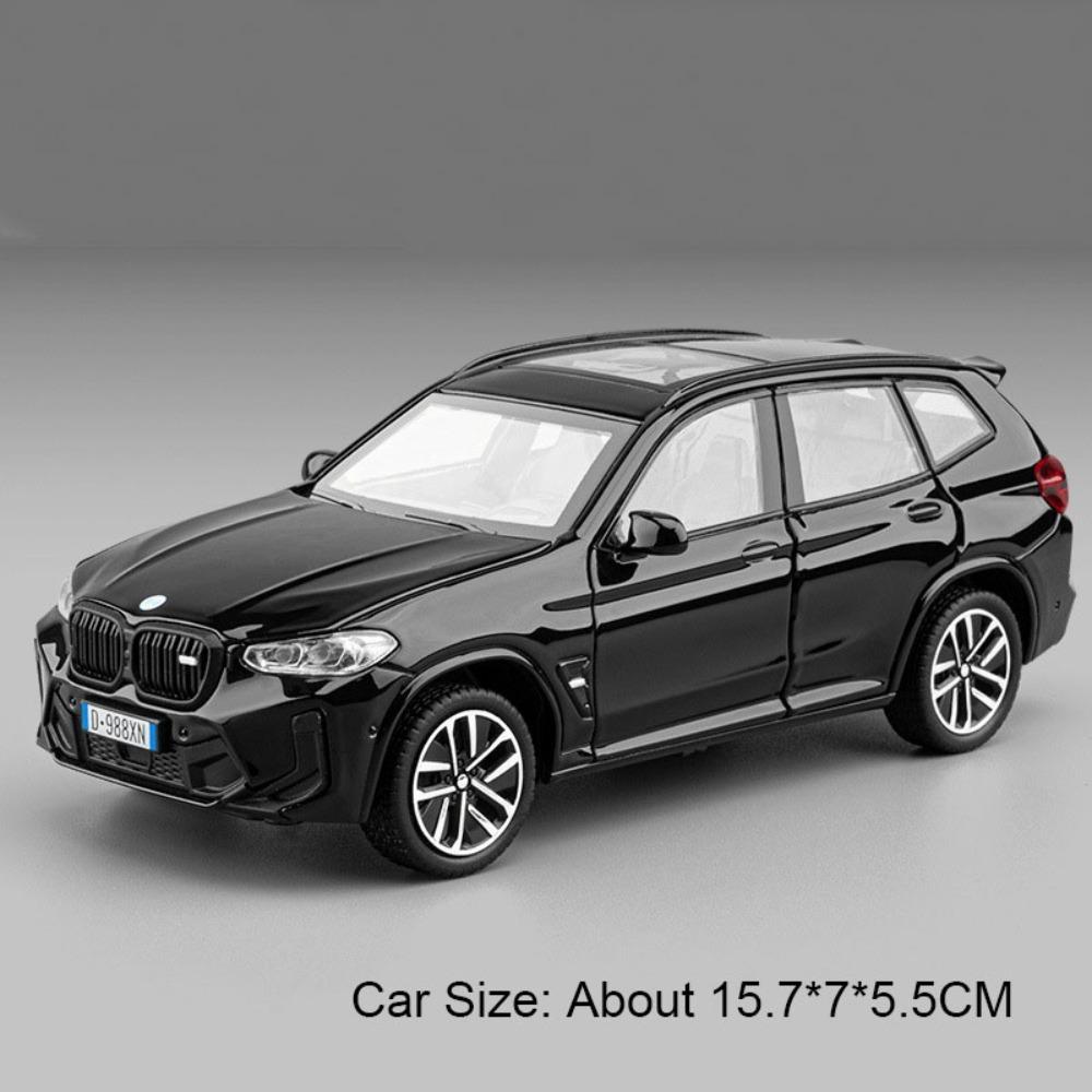 1:32 Scale M8 X3M Sports Car Model Toy Exquisite Interior Metal Diecast Sound Light Supercar Models Christmas Gifts for Boys
