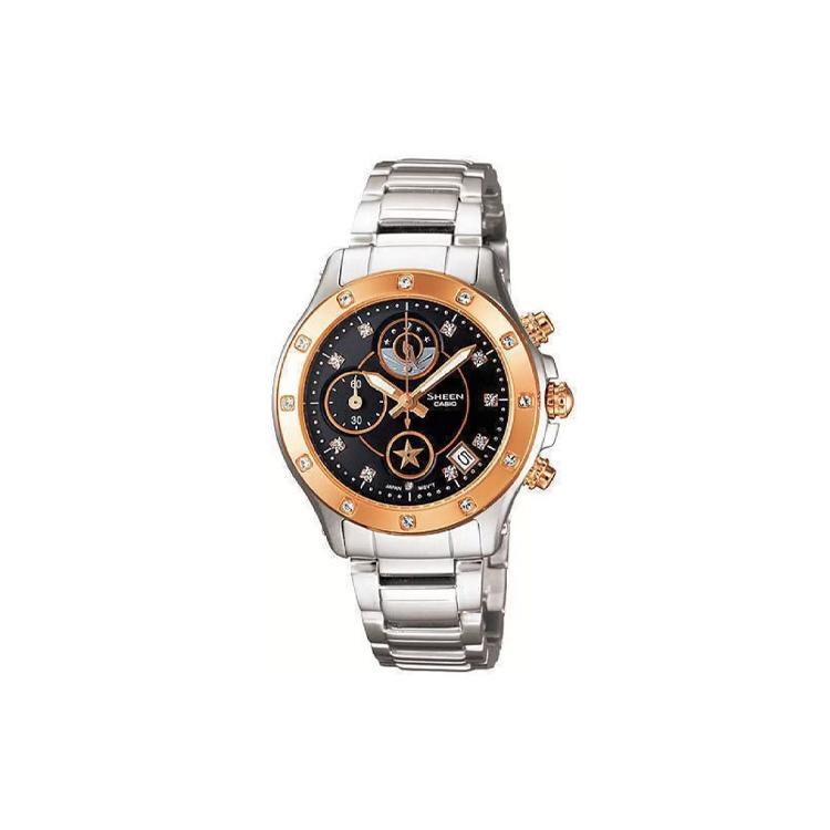 CASIO Women s SHEEN Black Watch SHN-5511SG-1ADR