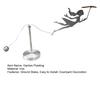Garden Balance Stake with Girl Holding Umbrella Model Sculpture Durable Iron Swings Yard Art for Lawn Patio Garden