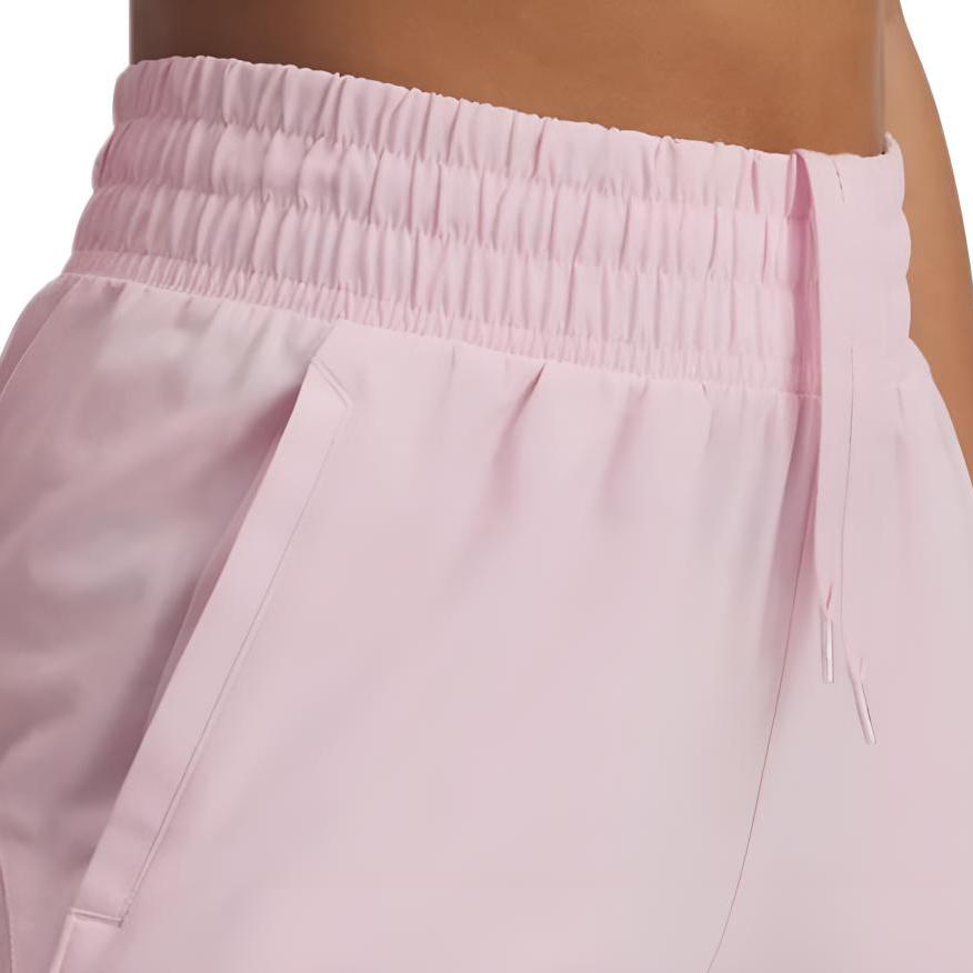 Under Armour Flex Comfortable Classic Stylish Solid Color Versatile Sports Shorts Women Shorts Pink 1376933-647