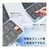 Game card case Compatible with game card Switch/Lite/OLED, magnetic opening/closing, hard shell, neat storage, scratch resistant, dust resistant,