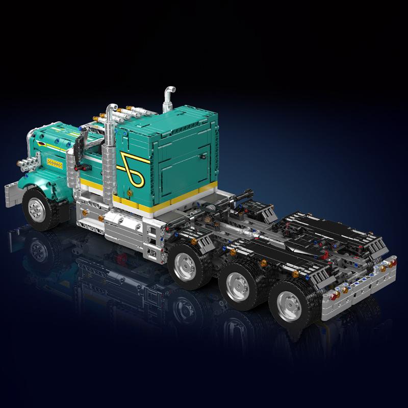 Mould King 13201 Technical Car Toys RC American Truck Building Block Motorized Enginerring Truck Brick Set Kids Christmas Gift