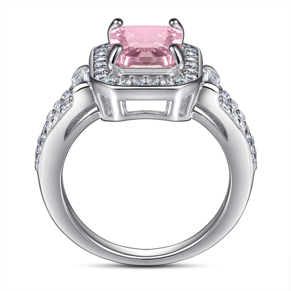 Zirkónový prsteň Lindon Classic 925 Sterling Silver Dámske šperky Svadobný darček na párty