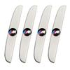 4Pcs Car Door Anti-Collision Strip Rearview Mirror Protection Sticker For BMW M E34 E36 E60 E90 E46 E39 E70 F10 F20 F30 X5 X6 X1 M3 M5 M6 E71 F01 F02