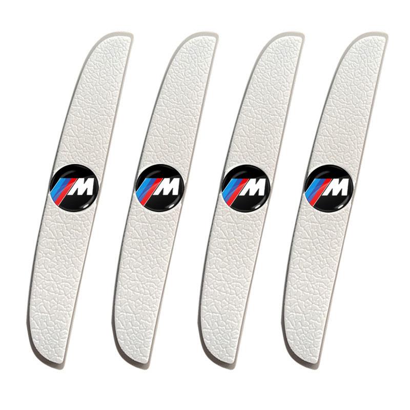 4Pcs Car Door Anti-Collision Strip Rearview Mirror Protection Sticker For BMW M E34 E36 E60 E90 E46 E39 E70 F10 F20 F30 X5 X6 X1 M3 M5 M6 E71 F01 F02