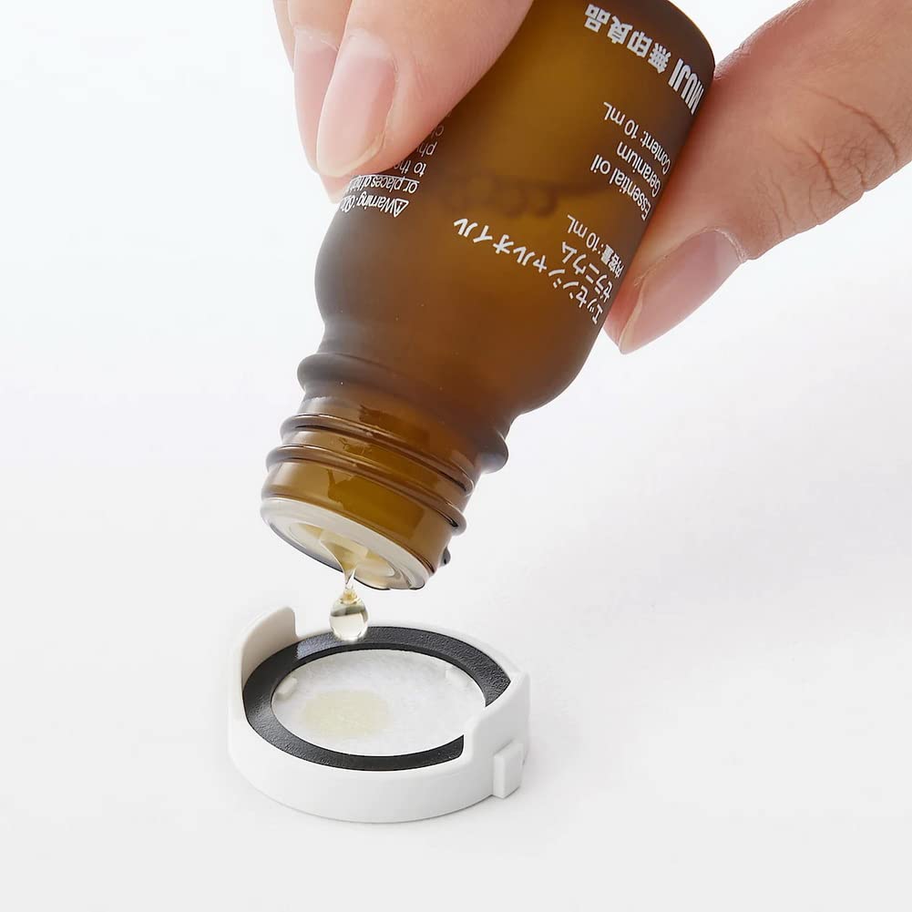 MUJI Tragbarer Aromadiffusor Weiß 7,5×7,5×3,7cm MJ-PAD3/44554593