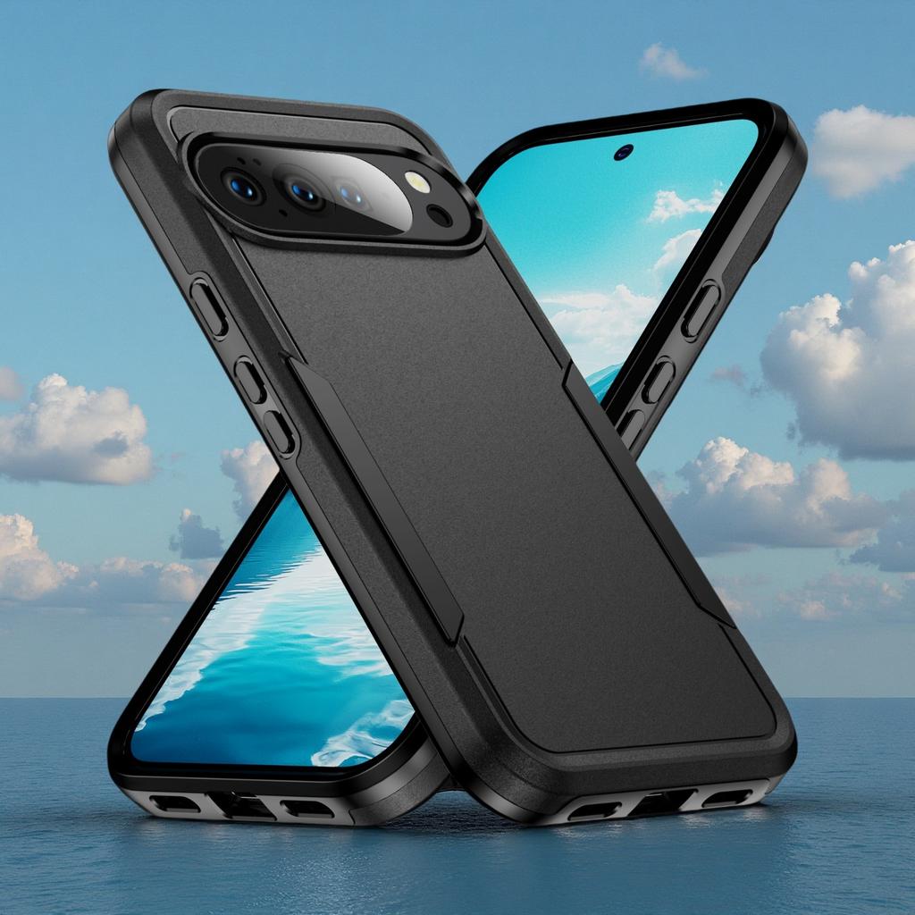 Anti-Dust 2 in 1 Hard Covers Case for Google Pixel 10 Pro XL Pixel10 Pixel9 Pixel9a Pixel 9 9A 7 8 6 7A 6A Fall Protective Bag