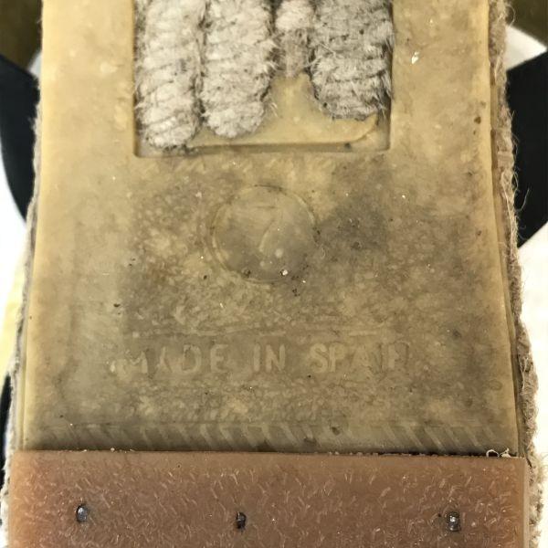 Ralph Lauren Kollektion Knöchelriemen Sandalen Damen 7 24cm Schwarz Jute Sohle(GEBRAUCHT)