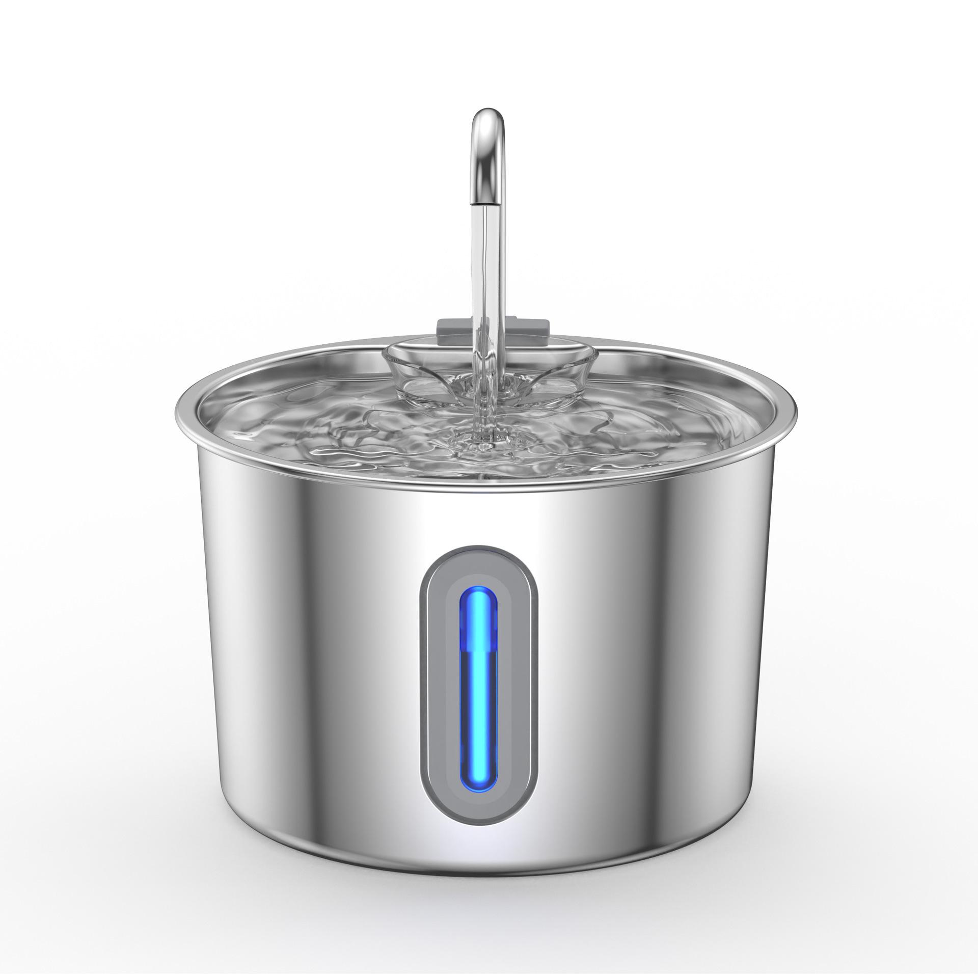 

Автоматична питна фонтанка з нержавіючої сталі для котів та собак – Тиха, циркуляційна станція гідратації EU Standard