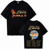 Vintage Gewaschen Karol G Tropitour Welt Tour Musik Merch Fan Geschenk Grafik Oversized T-Shirt Herren Damen Bedrucktes Tee Sommer Lässig Mode Kleidung Unisex
