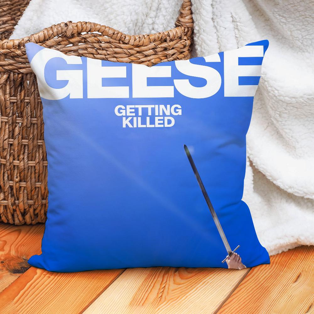 Band G-Geese Getting Killed Pillow Case Home Decoration Cushion Cover Suitable For Office Sofa Bedroom Car