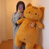 Cat Plush Toy Pillow With Pp Cotton Filling For Kids Bedside Sleep Comfort