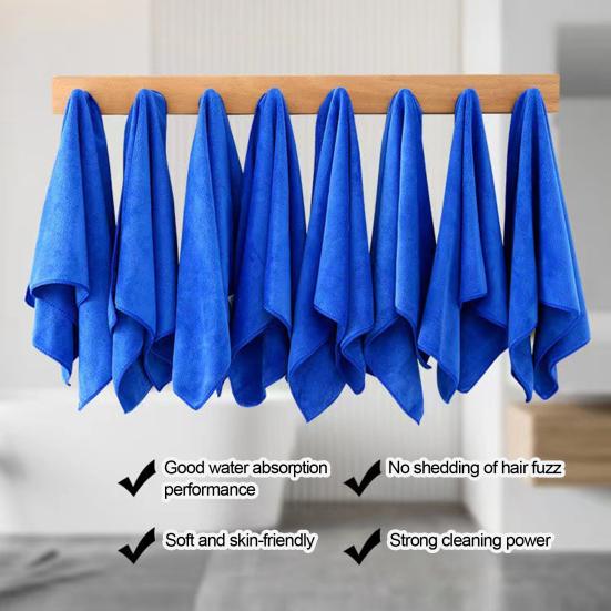 Yousheng Microfiber Hair Wrap Towel 14" x 30" Absorbent Bathroom Towel Kitchen Cleaning Towel Washcloth for Spa Salon Swimming Pool