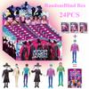 1-24 Stück/Set Kpop Demon Hunters Actionfigur Spielzeug Derpys Tiger Rumi Mira Zoey Sussy Figur Puppe für Fans Geschenk