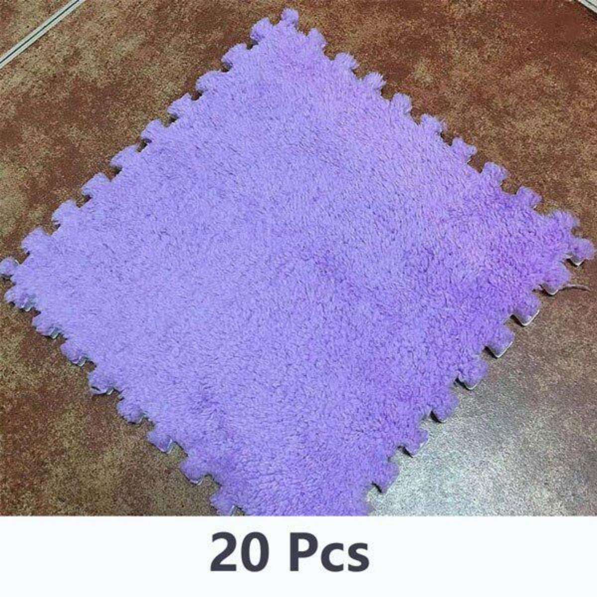 

Мягкие плюшевые детский игровой коврик-головоломка 30х30 см 10/20 шт Other