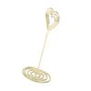 10Pcs Gold /Rose Gold Table Number Stands Stable Base Name Card Holder  Wedding Party