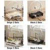 Stable Pot Cover Shelf Stainless Steel Sponge Holder Practical Pot Lid Rack  Counter-top Storage