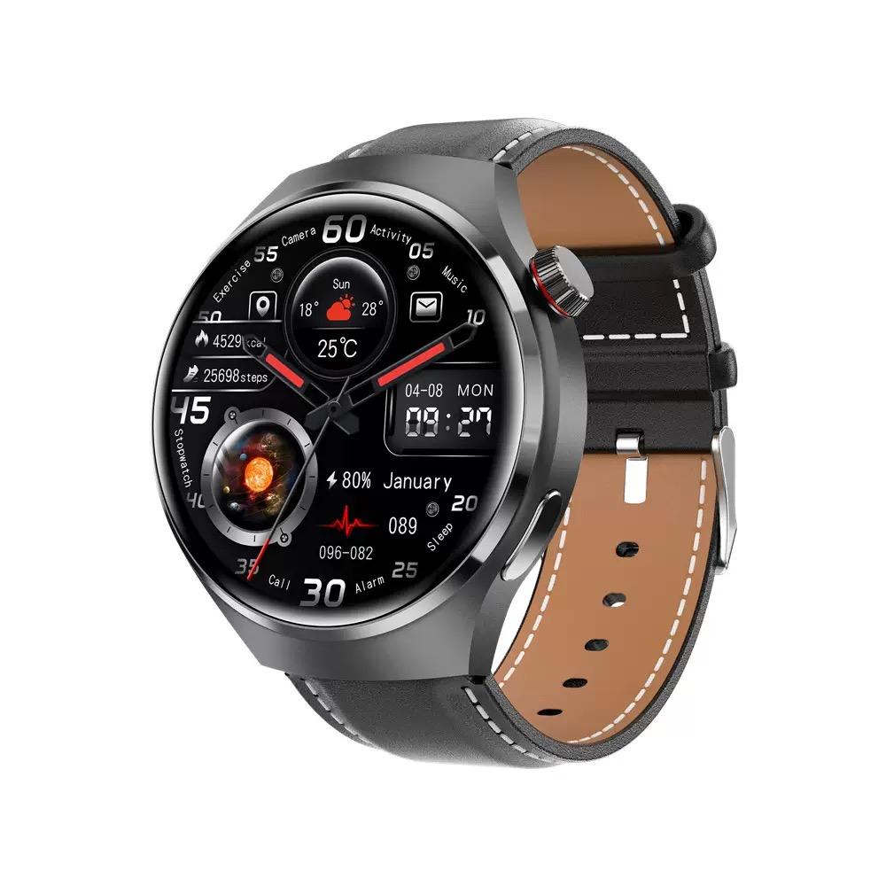 2025 Neue DK4Pro Smartwatch Bluetooth-Anruf Herzfrequenz Blutsauerstoff Körpertemperatur Übung Dynamische Insel NFC