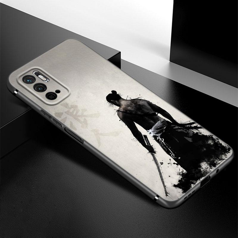 

Чехол для телефона Japanese Samurai Art для Xiaomi Redmi Note 7 8 9 10 Lite 11 11E 11T 12 Pro 11S 4G 10T 5G 8T 9S 10S TPU черный чехол Redmi Note 7(Pro)