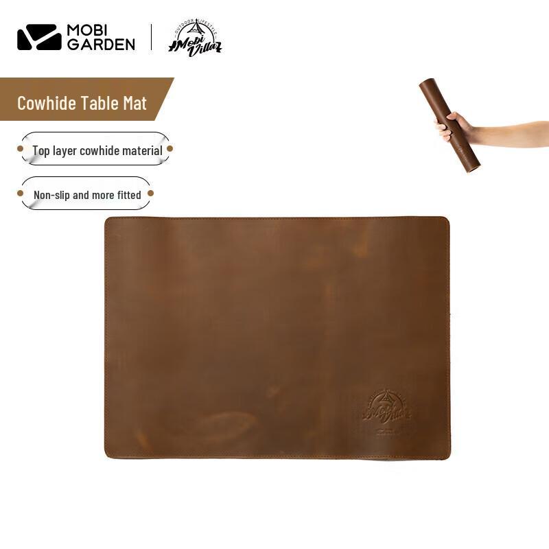 Mobi Garden Leather Camping & Picnic Table Mat