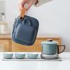 LISM Portable Ceramic Travel Tea Set