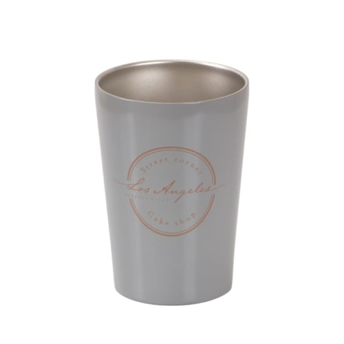 Takeda Corporation [Insulated, Cold, and Vacuum-Resistant] Gray Convenience Store Coffee Tumbler (460ml) CFTB-460GRY, 8.6 x 8.6 x 12 cm