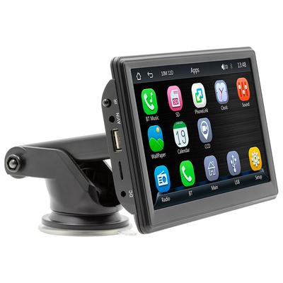 Portable 7" Touch Screen Multimedia Player Support Wireless CarPlay Android Auto
