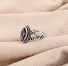 Amethyst Gemstone 925 Sterling Silver Jewelry Handcrafted Ring For Birthday Gift PR-1-6