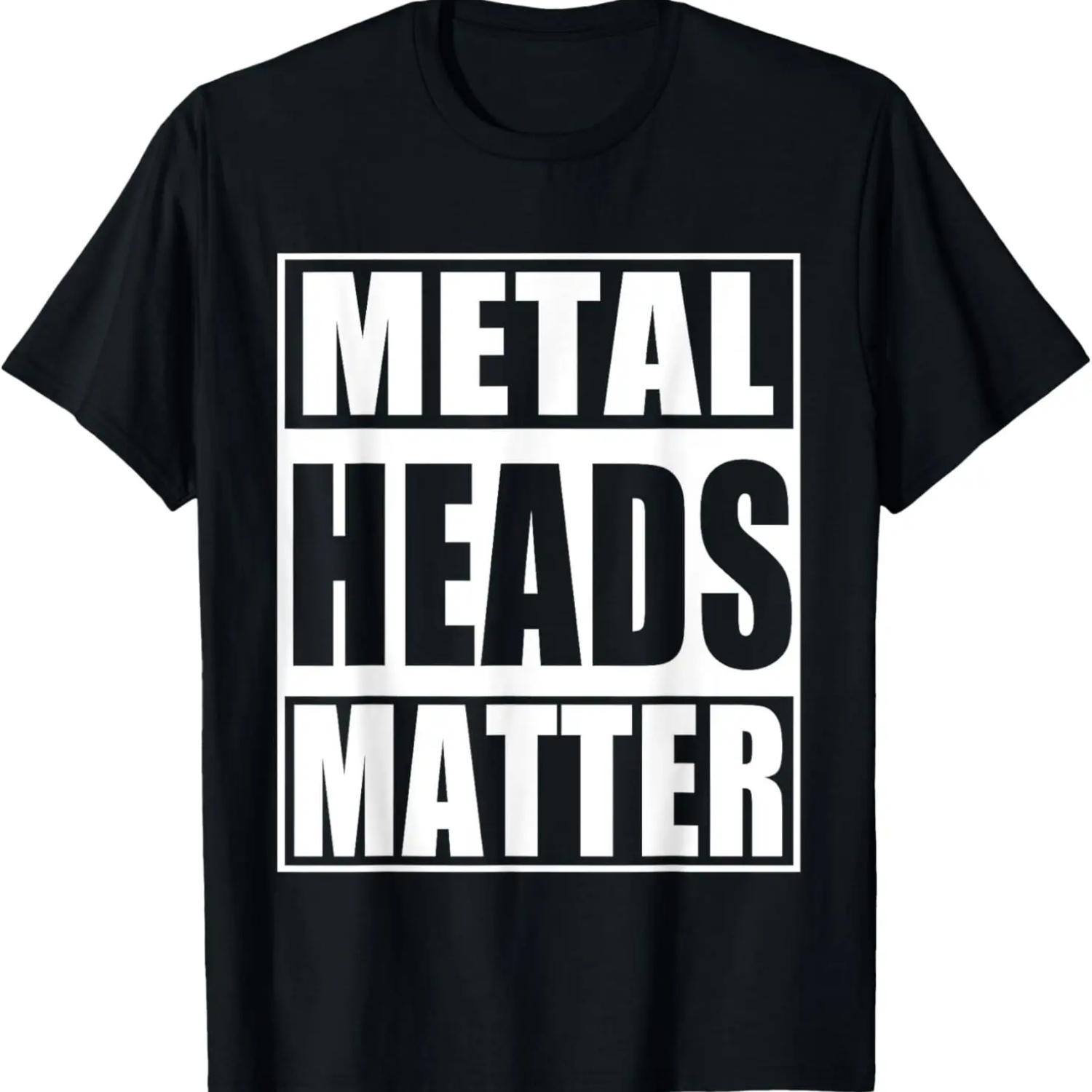 Металлисты имеют значение Хард-рок Трэш Дэт Музыка Футболка S