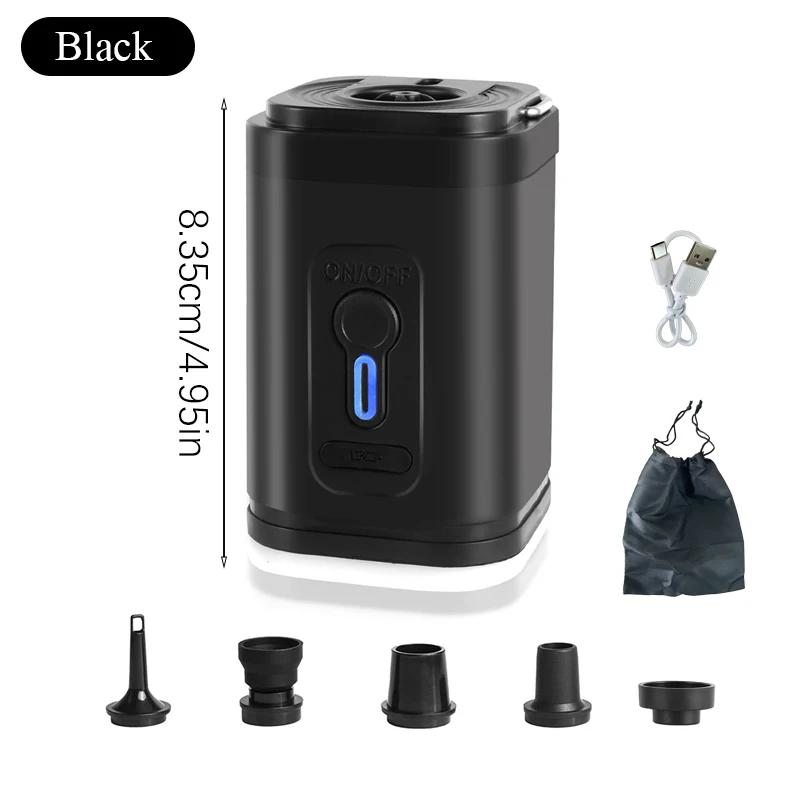Air Pump Wireless Compressor Outdoor Camping Inflatable Edible Vacuum Storage Bag Backpack Inflatable